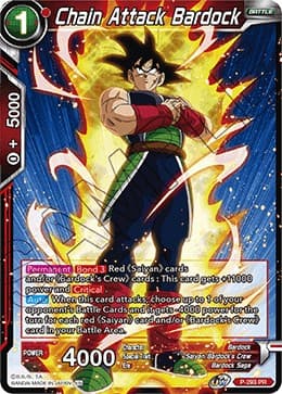Chain Attack Bardock — Promotion Cards card