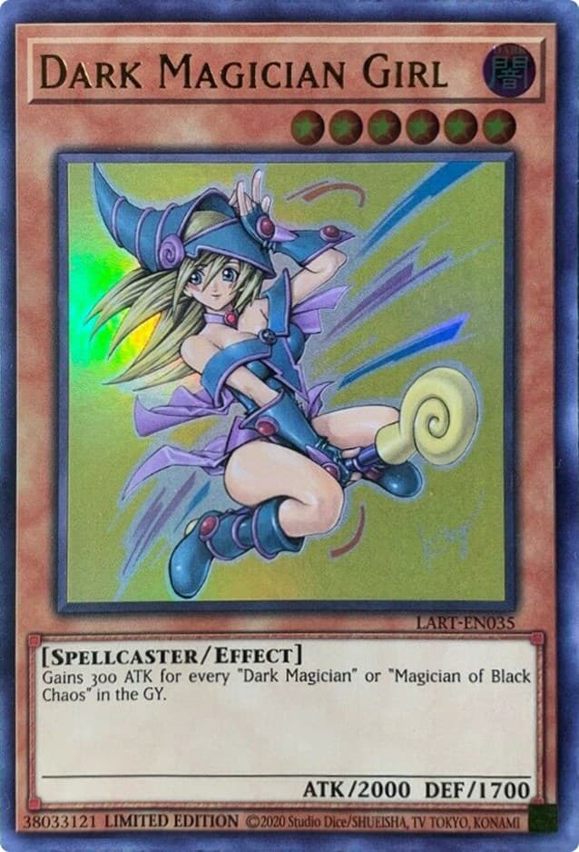 Dark Magician Girl (2021) — The Lost Art Promotion card