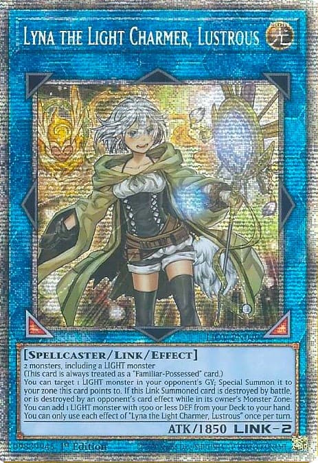 Lyna the Light Charmer, Lustrous (Starlight Rare) — Lightning Overdrive card