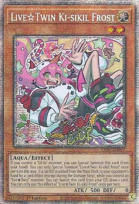 Live Twin Ki-sikil Frost (Starlight Rare) — Lightning Overdrive card