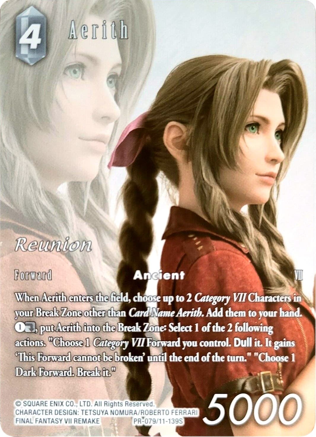 Aerith — FF: Promo Cards card