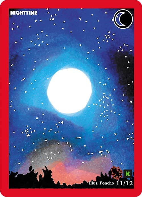 Nighttime — Cryptid Nation: Kickstarter Edition Tribal Theme Decks card