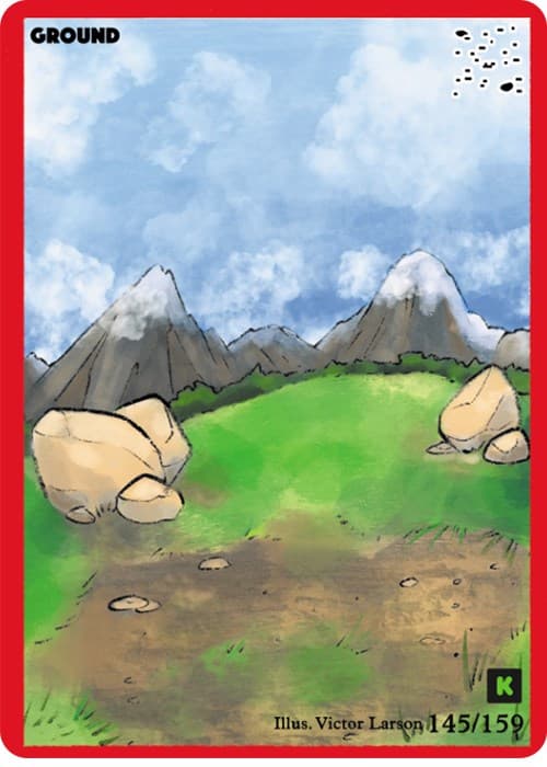 Ground — Cryptid Nation: Kickstarter Edition card