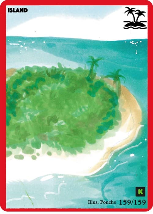 Island — Cryptid Nation: Kickstarter Edition card
