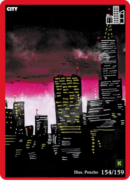 City — Cryptid Nation: Kickstarter Edition card