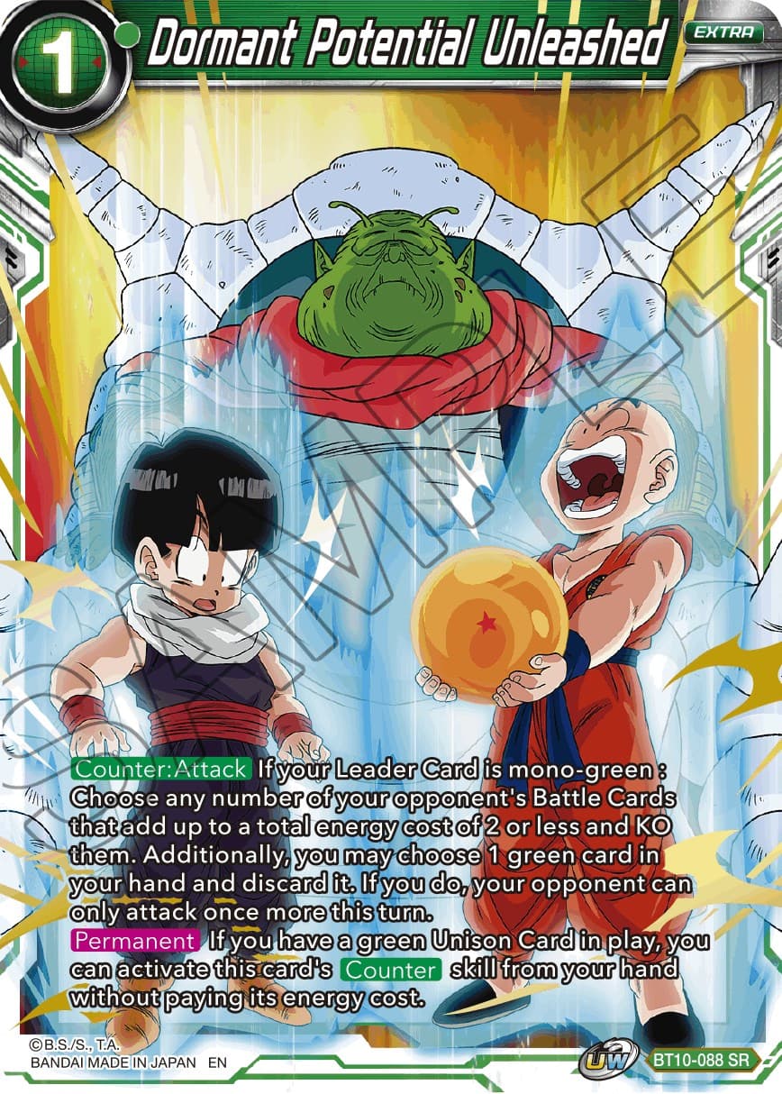 Dormant Potential Unleashed (Event Pack 08) (Gold-Stamped Print) — Tournament Promotion Cards card