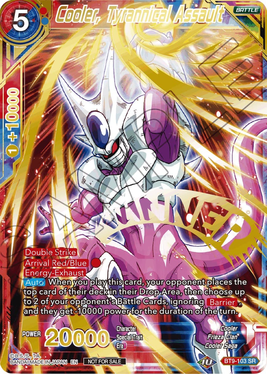 Cooler, Tyrannical Assault (Alternate Art Set 2021 Vol. 2) — Tournament Promotion Cards card