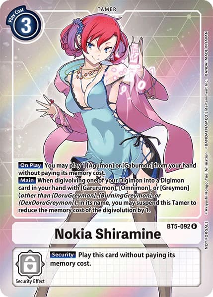 Nokia Shiramine (Box Topper) — Battle of Omni card