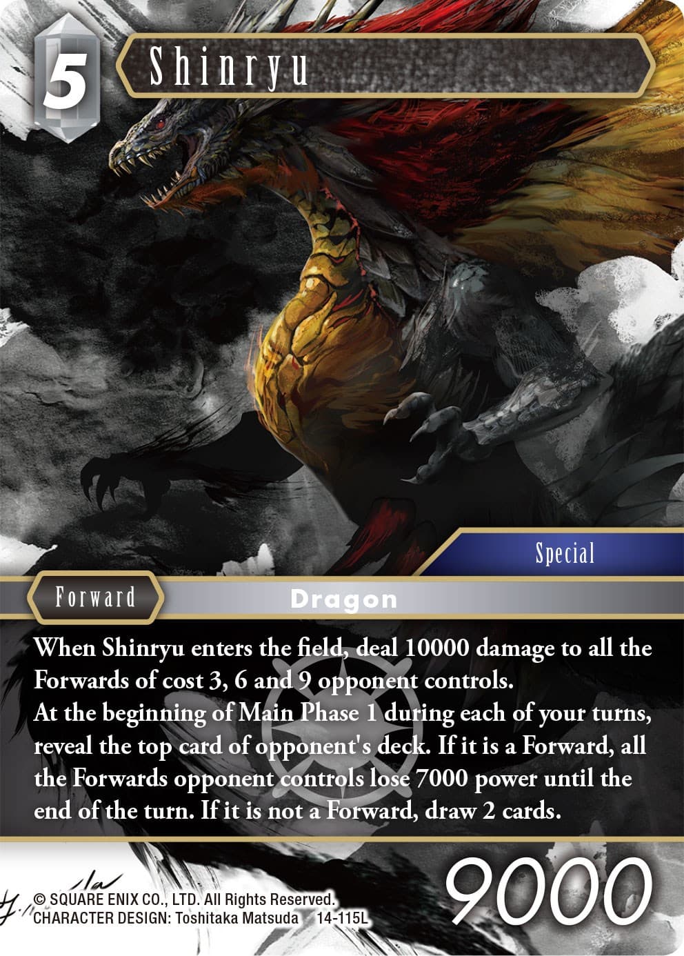 Shinryu — Opus XIV: Crystal Abyss card