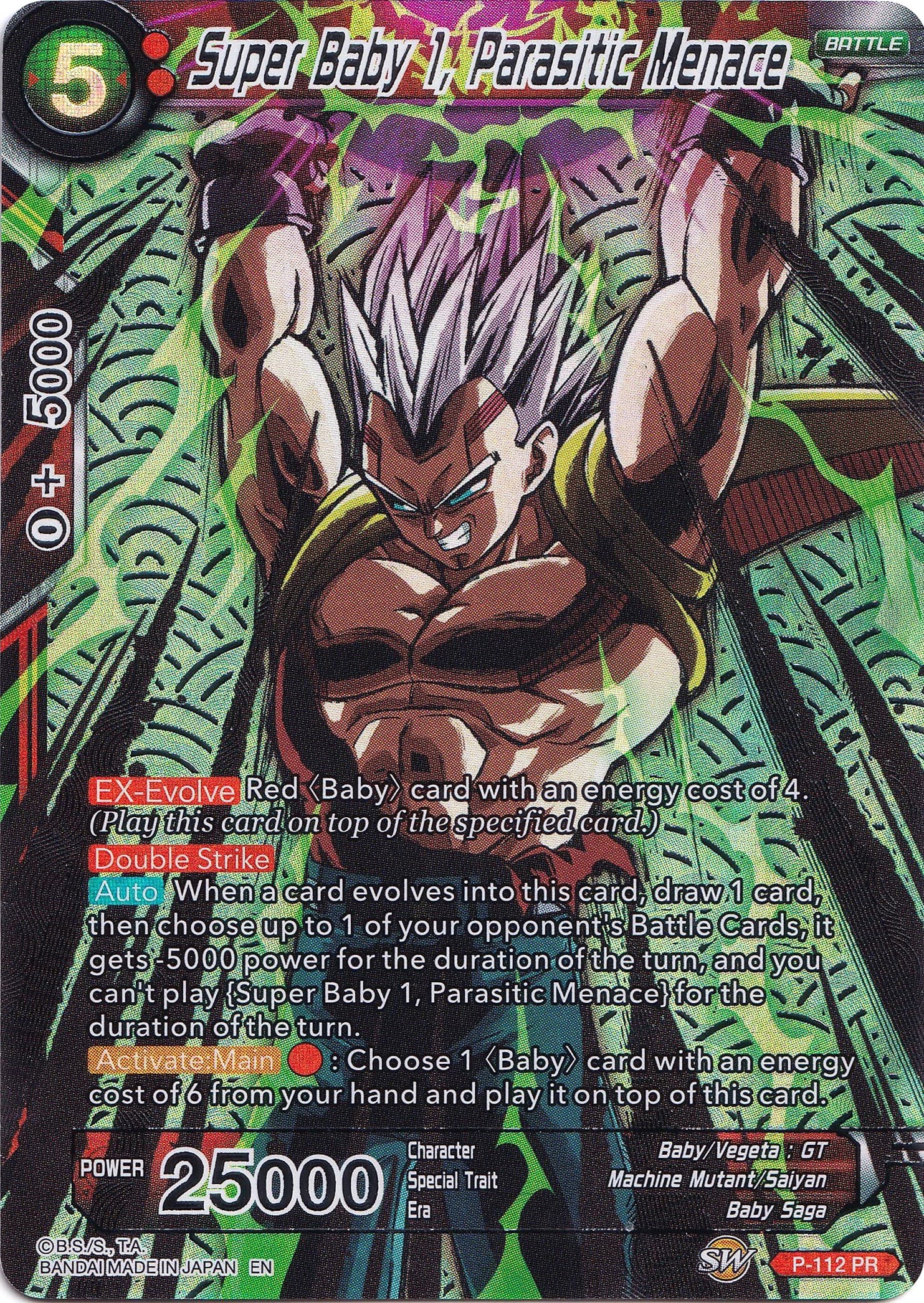 Super Baby 1, Parasitic Menace — Collector's Selection Vol. 1 card