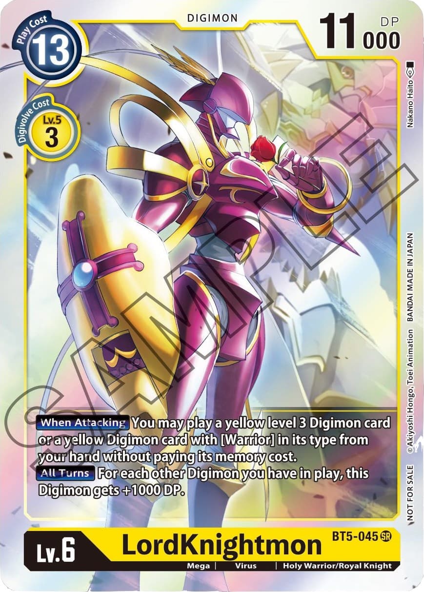 LordKnightmon - BT5-045 (Event Pack 1) — Battle of Omni card