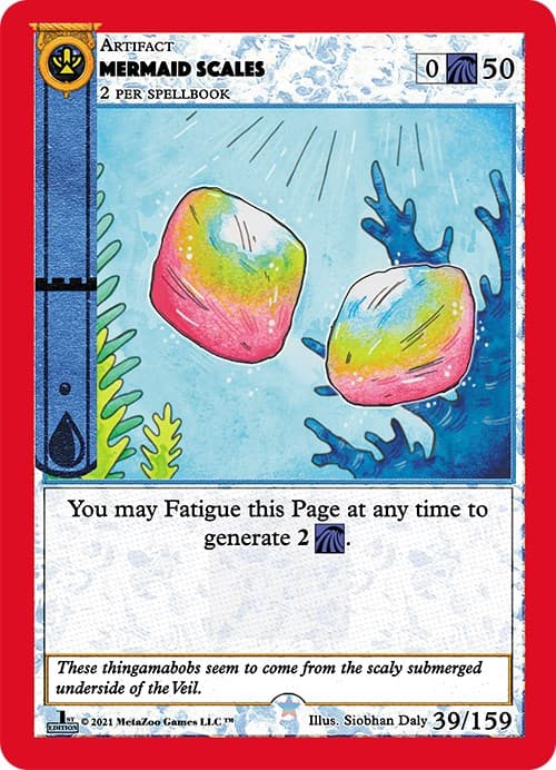 Mermaid Scales — Cryptid Nation: First Edition card