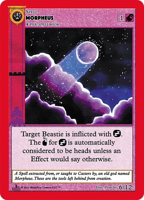 Morpheus — Cryptid Nation: First Edition Release Event Deck card