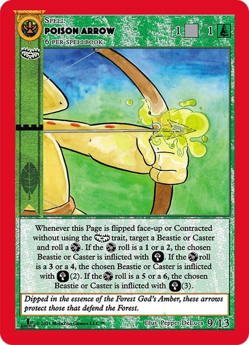 Poison Arrow — Cryptid Nation: First Edition Release Event Deck card