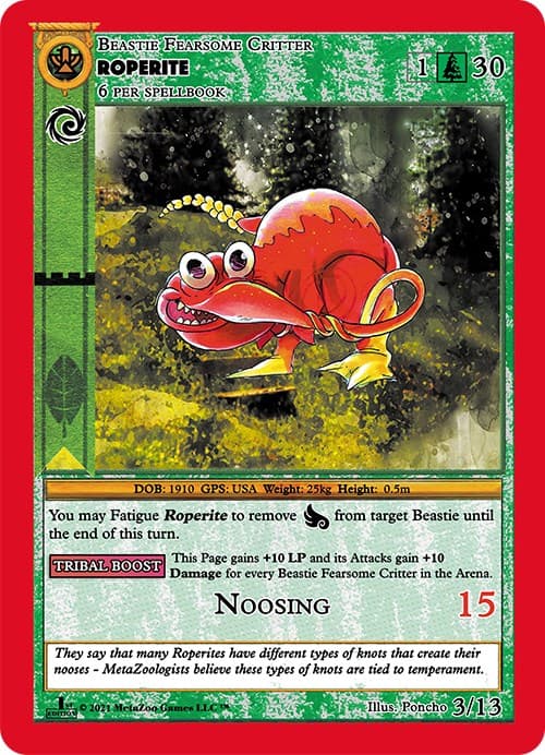 Roperite — Cryptid Nation: First Edition Release Event Deck card