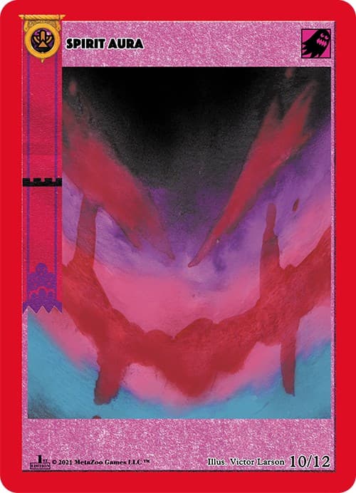 Spirit Aura — Cryptid Nation: First Edition Release Event Deck card