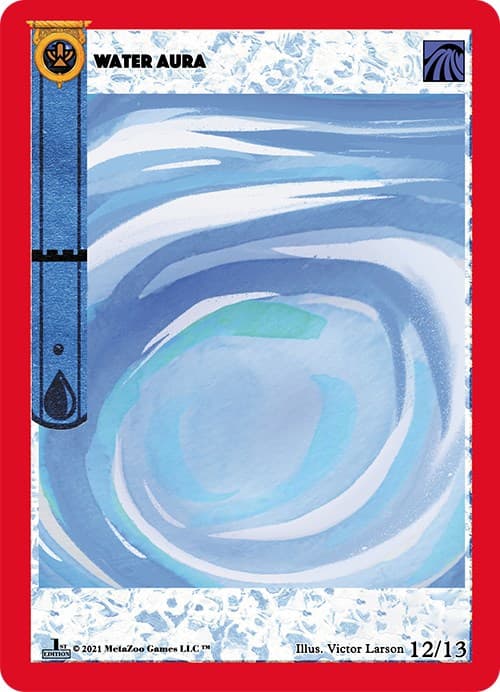 Water Aura — Cryptid Nation: First Edition Release Event Deck card
