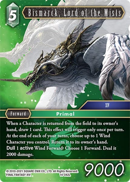 Bismarck, Lord of the Mists — Opus XIV: Crystal Abyss card