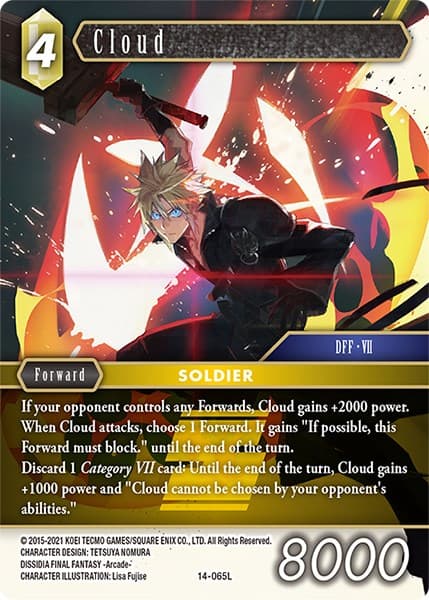 Cloud — Opus XIV: Crystal Abyss card