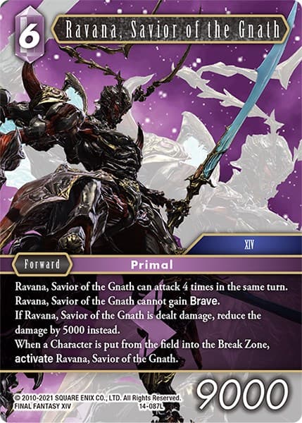 Ravana, Savior of the Gnath — Opus XIV: Crystal Abyss card