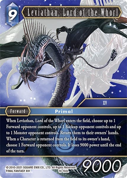 Leviathan, Lord of the Whorl — Opus XIV: Crystal Abyss card