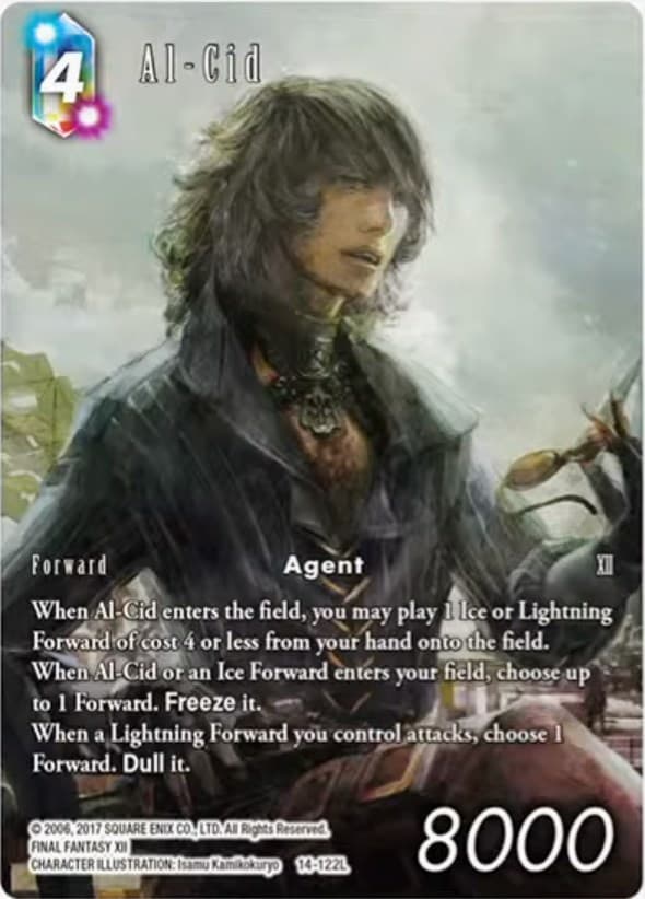 Al-Cid (Full Art) — Opus XIV: Crystal Abyss card