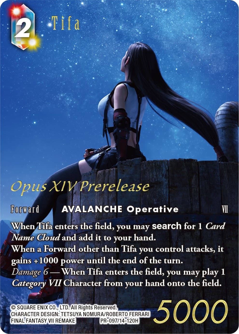 Tifa (Prerelease Promo) — FF: Promo Cards card