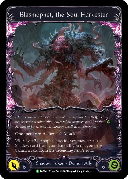 Blasmophet, the Soul Harvester - FAB041 — Flesh and Blood: Promo Cards card