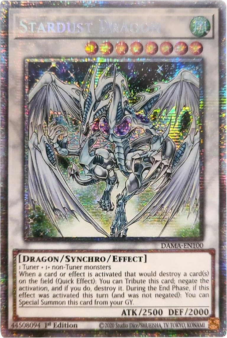 Stardust Dragon (Starlight Rare) — Dawn of Majesty card