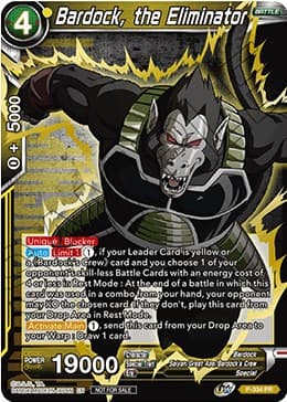 Bardock, the Eliminator (Championship Pack 2021 Vol.2) (Winner Gold Stamped) — Promotion Cards card