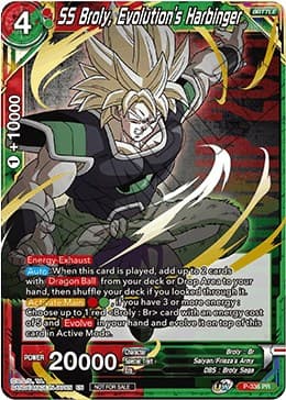 SS Broly, Evolution's Harbinger (Championship Pack 2021 Vol.2) (Winner Gold Stamped) — Promotion Cards card