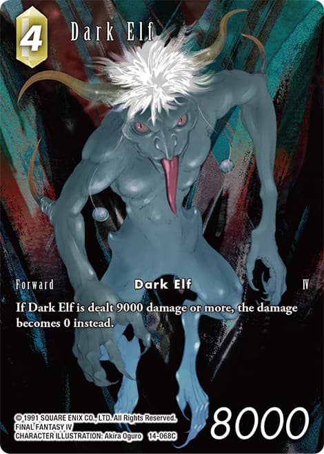 Dark Elf (Full Art) — Opus XIV: Crystal Abyss card