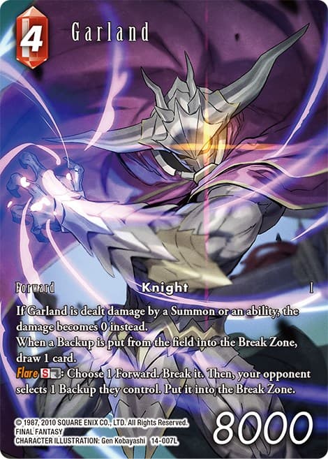Garland (Full Art) — Opus XIV: Crystal Abyss card