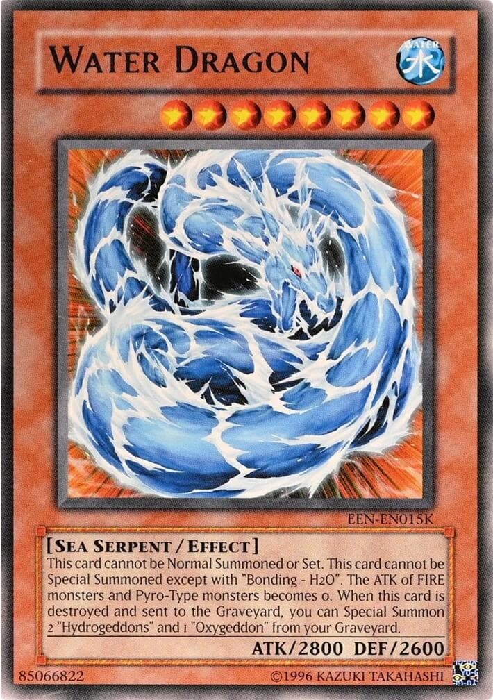 Water Dragon — Redemption Replacement card