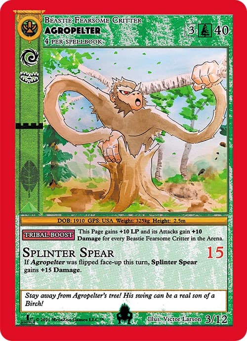 Agropelter — Cryptid Nation: First Edition Tribal Theme Decks card