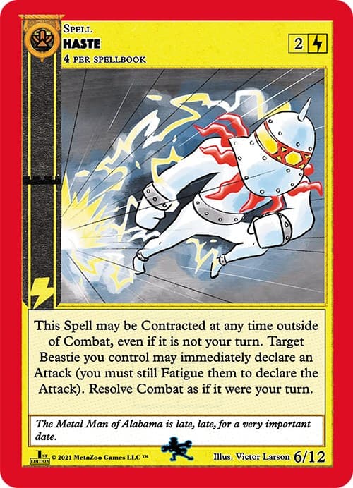 Haste — Cryptid Nation: First Edition Tribal Theme Decks card