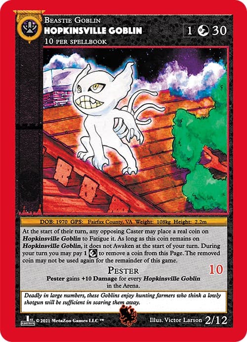 Hopkinsville Goblin — Cryptid Nation: First Edition Tribal Theme Decks card
