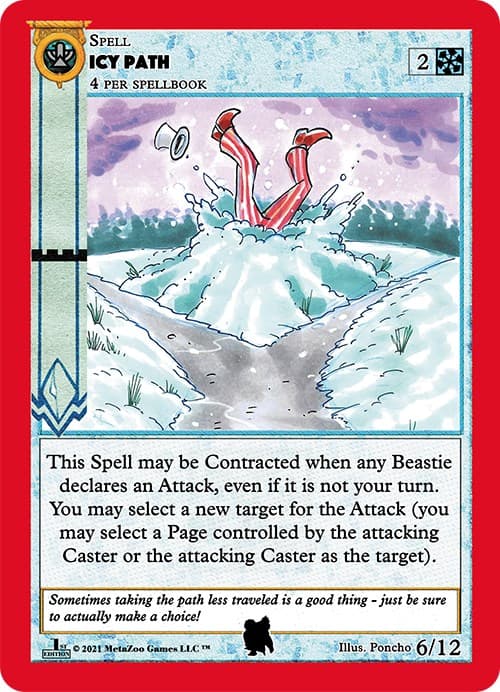 Icy Path — Cryptid Nation: First Edition Tribal Theme Decks card
