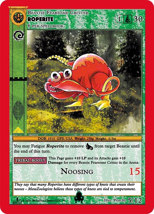 Roperite — Cryptid Nation: First Edition Tribal Theme Decks card