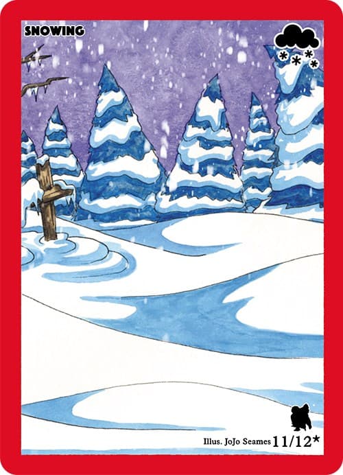 Snowing — Cryptid Nation: First Edition Tribal Theme Decks card