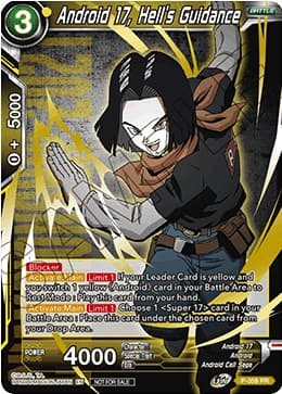 Android 17, Hell's Guidance (Championship Pack 2021 Vol.3) (Winner Gold Stamped) — Promotion Cards card