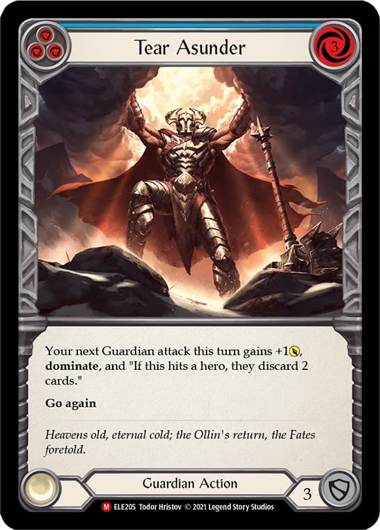 Tear Asunder — Tales of Aria card