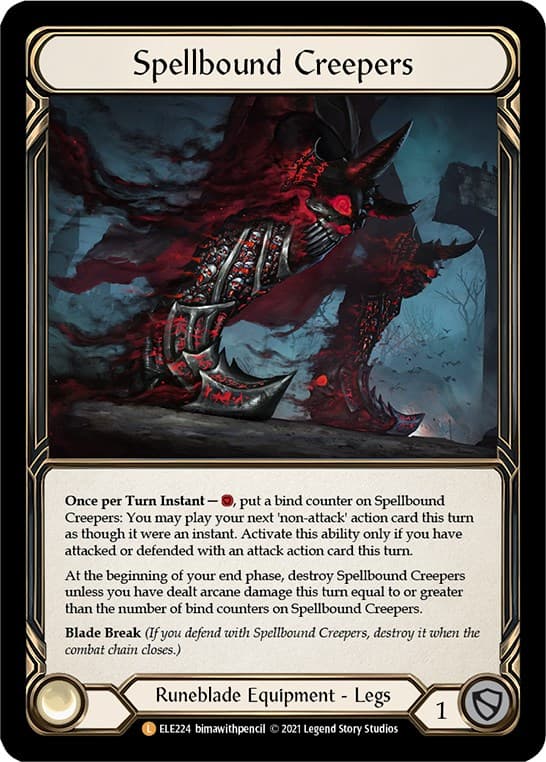Spellbound Creepers — Tales of Aria card