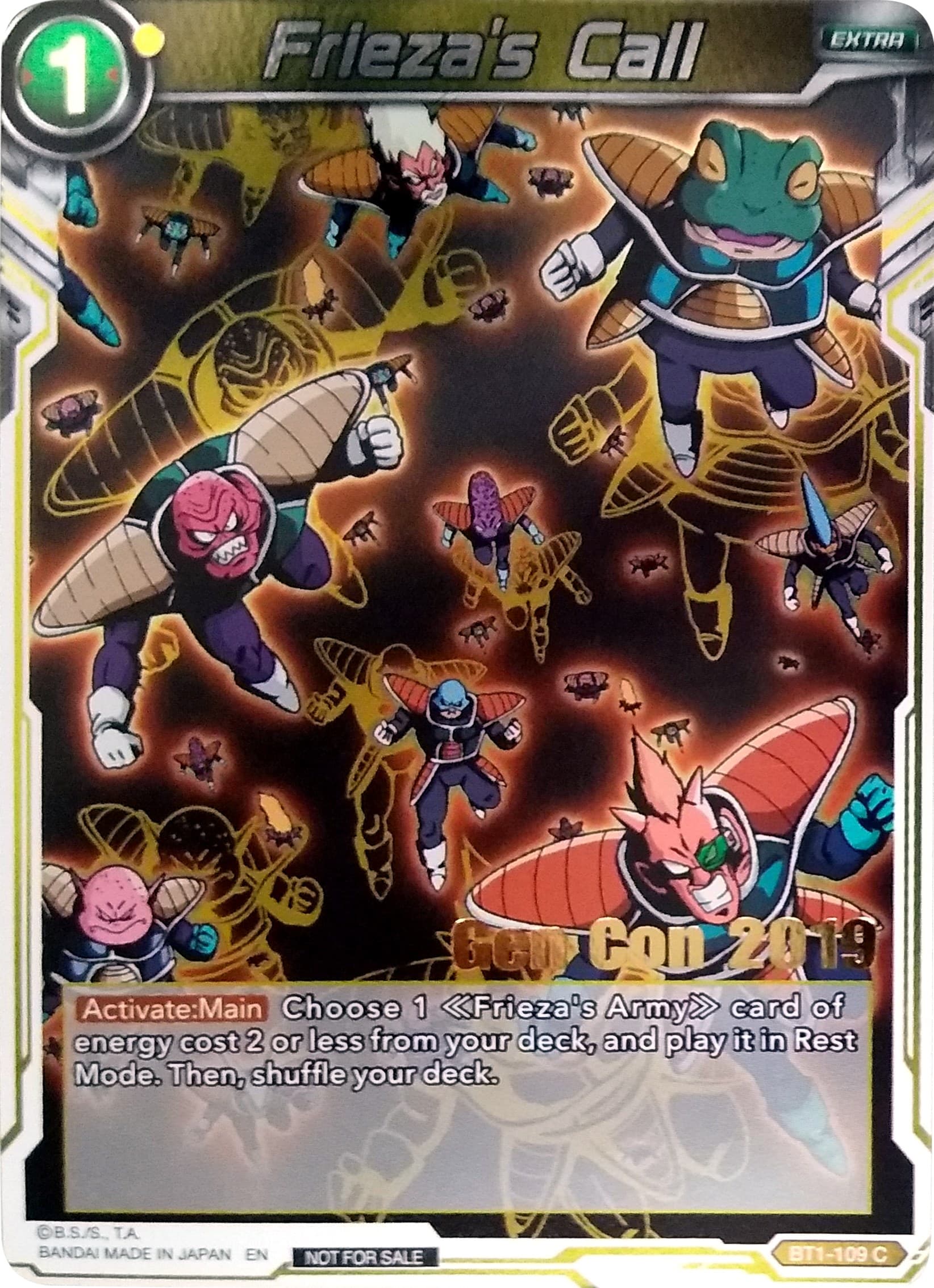 Frieza's Call (Gen Con 2019) — Promotion Cards card