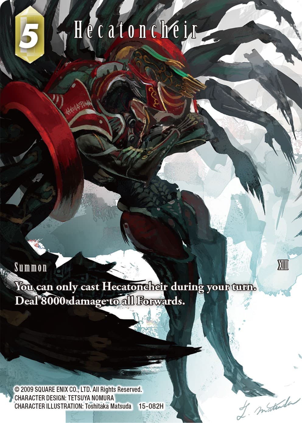 Hecatoncheir (Full Art) — Crystal Dominion card