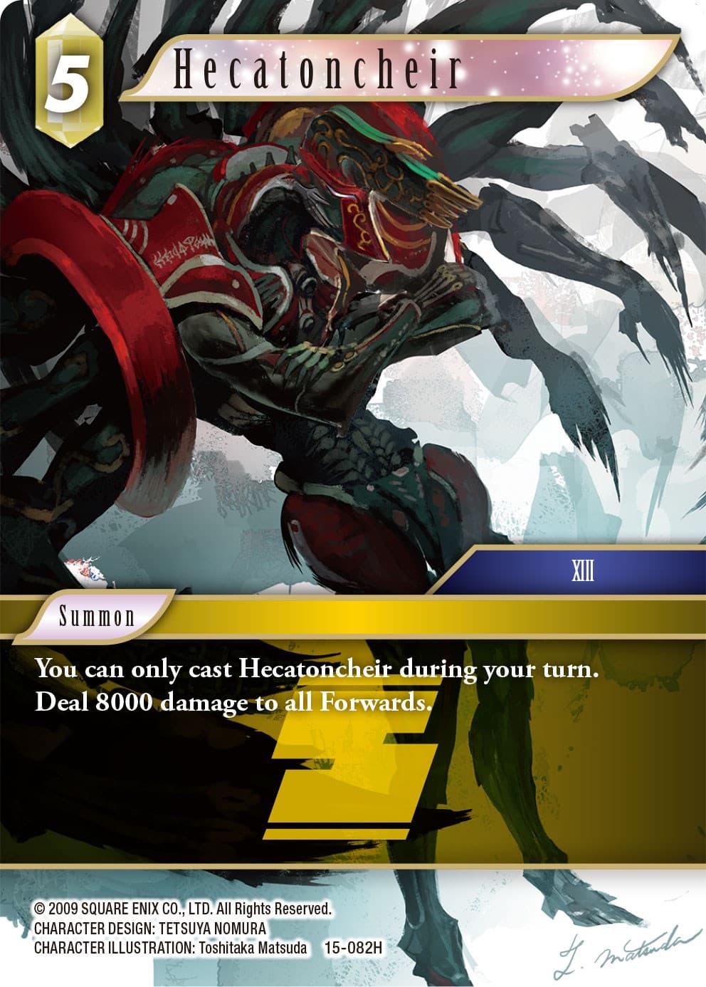 Hecatoncheir — Crystal Dominion card