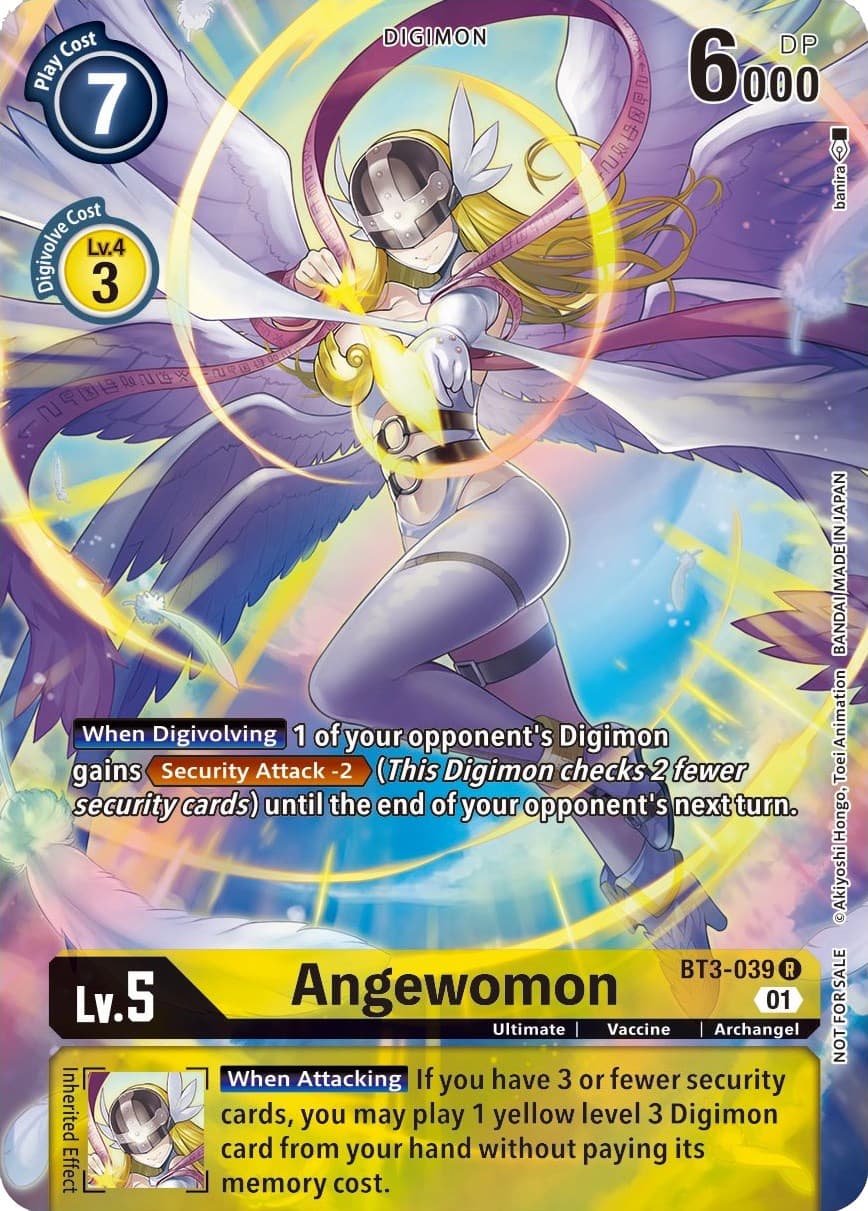 Angewomon (1-Year Anniversary Box Topper) — Release Special Booster 1.0 card