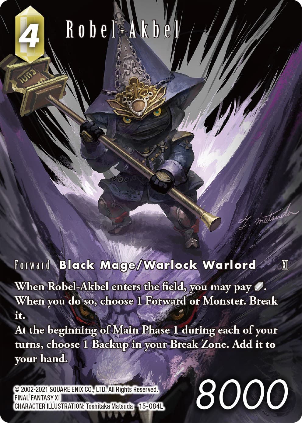 Robel-Akbel (Full Art) — Crystal Dominion card