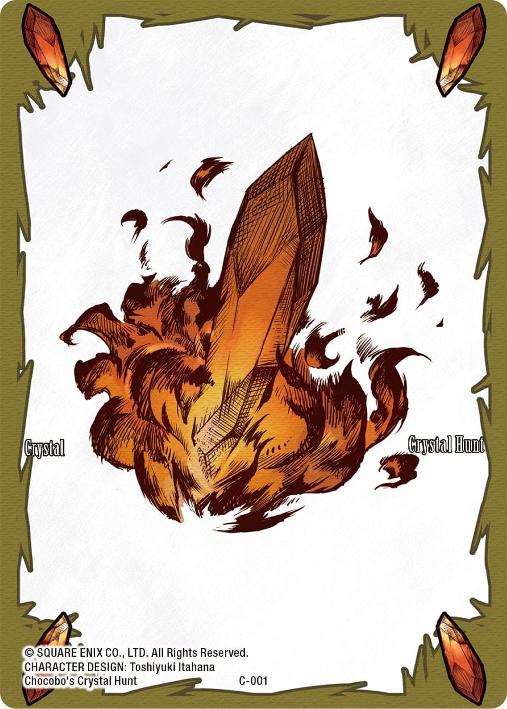 Crystal Token (Fire) — Crystal Dominion card