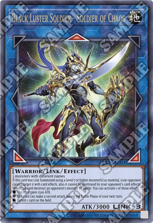 Black Luster Soldier - Soldier of Chaos (UTR) — OTS Tournament Pack 17 card